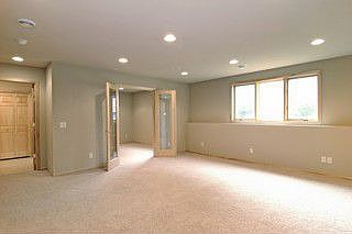 Lower level family room