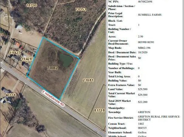 0 E Hanrahan Road, Ayden, NC 28513