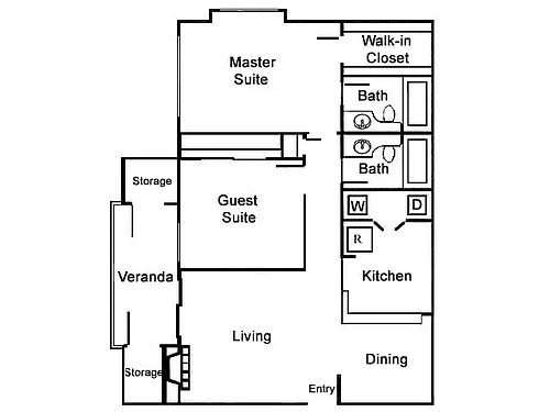 Floor plan Emerson
