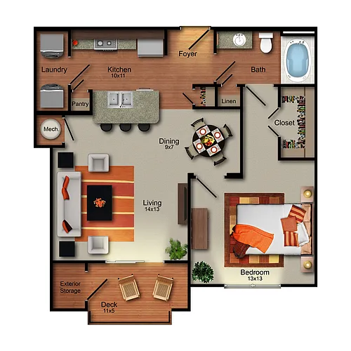 Floor plan A1 Picasso