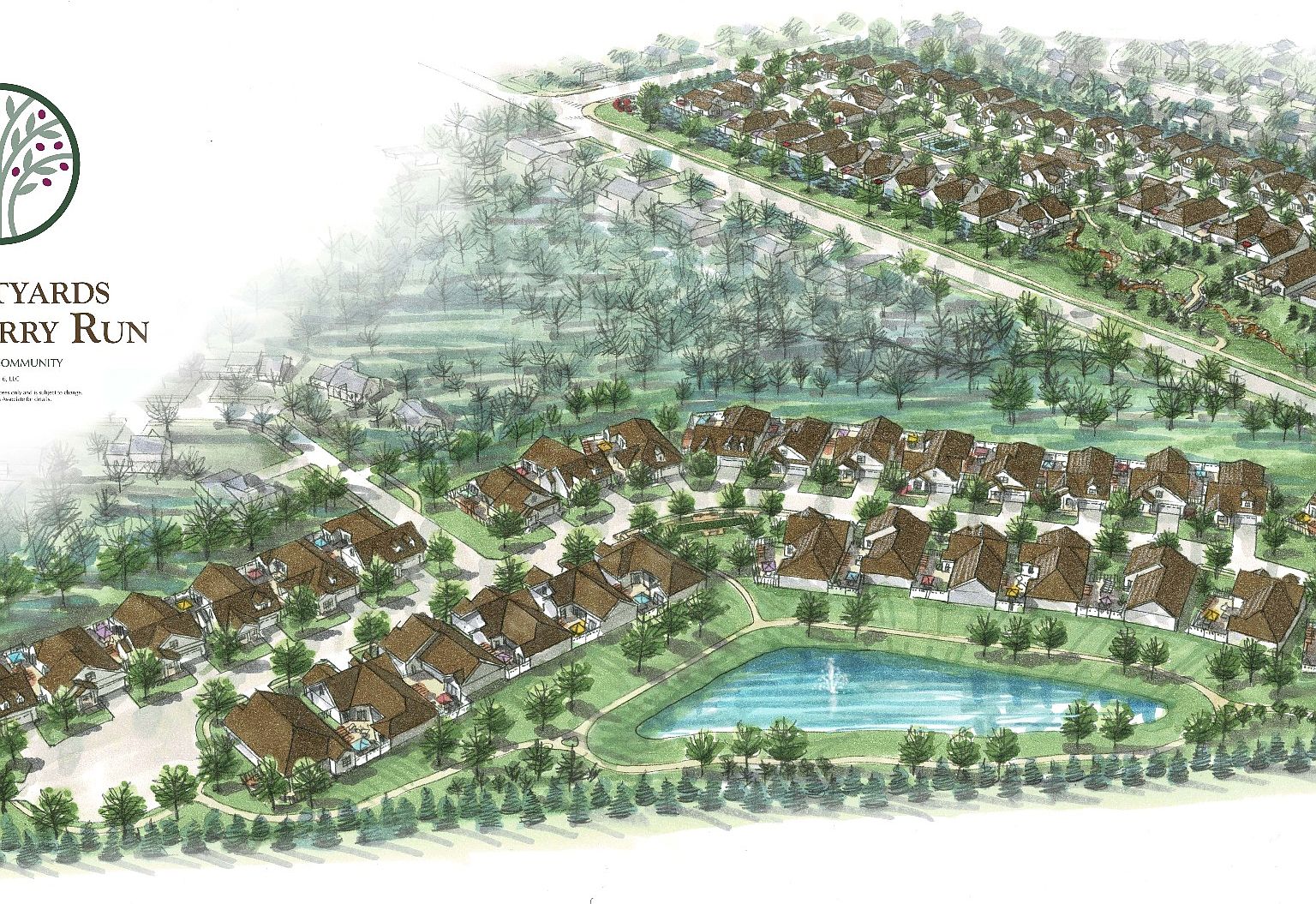 The Courtyards at Mulberry Run by Epcon Communities Ohio in Grove City