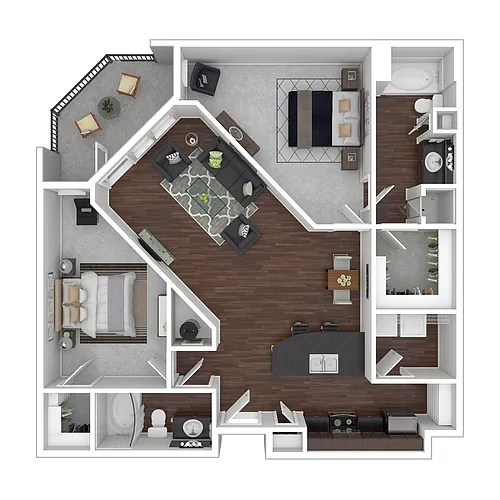 Floor plan B2