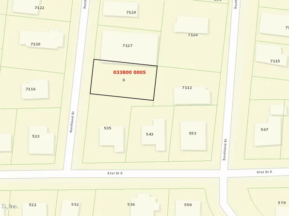 0 NORTHLAND Street, Jacksonville, FL 32208