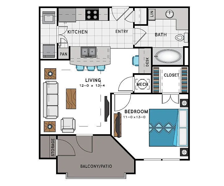 Floor plan A1