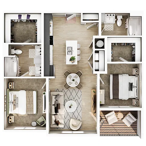 Floor plan B-2