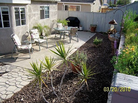 From raised deck/spa