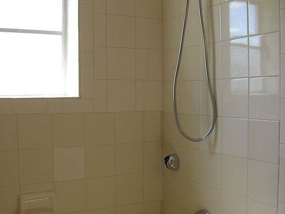 New shower