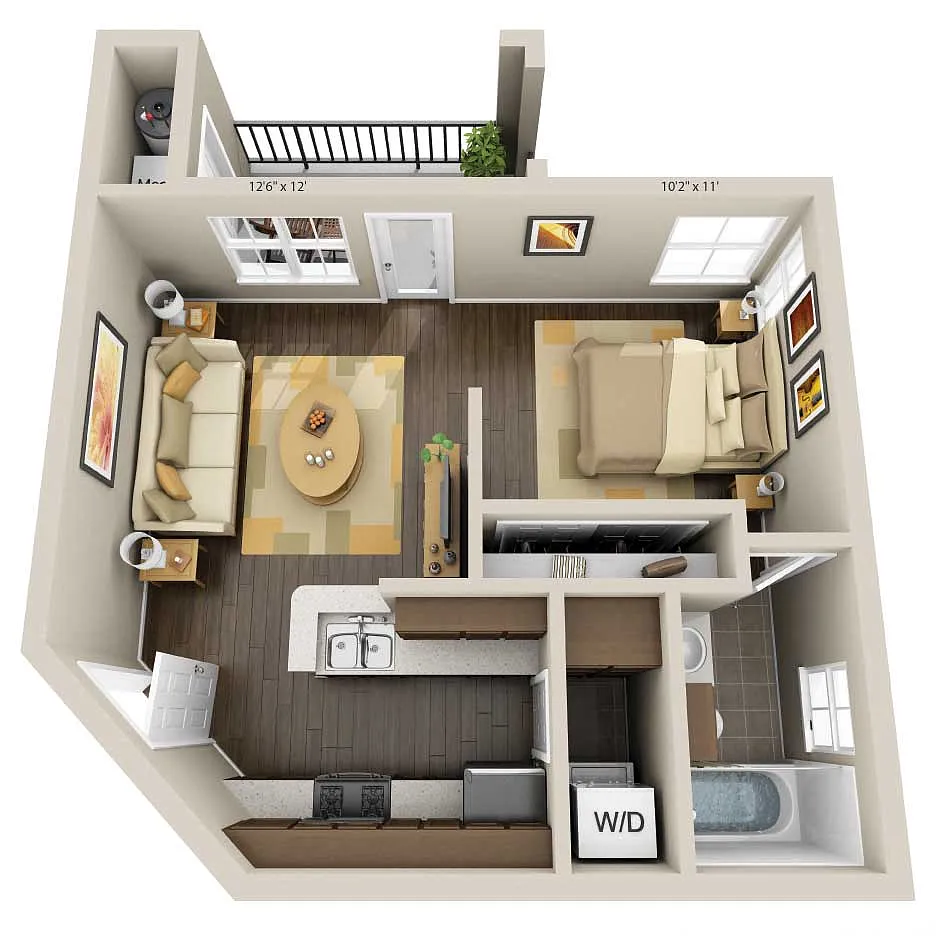 Floor plan S1A