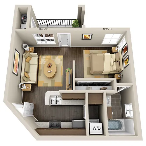 Floor plan S1A