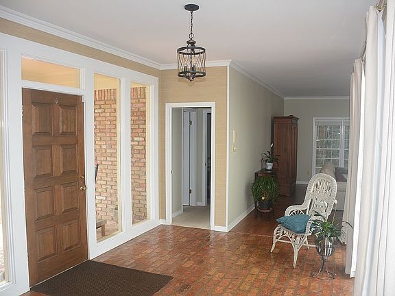 Grand entry into the foyer 