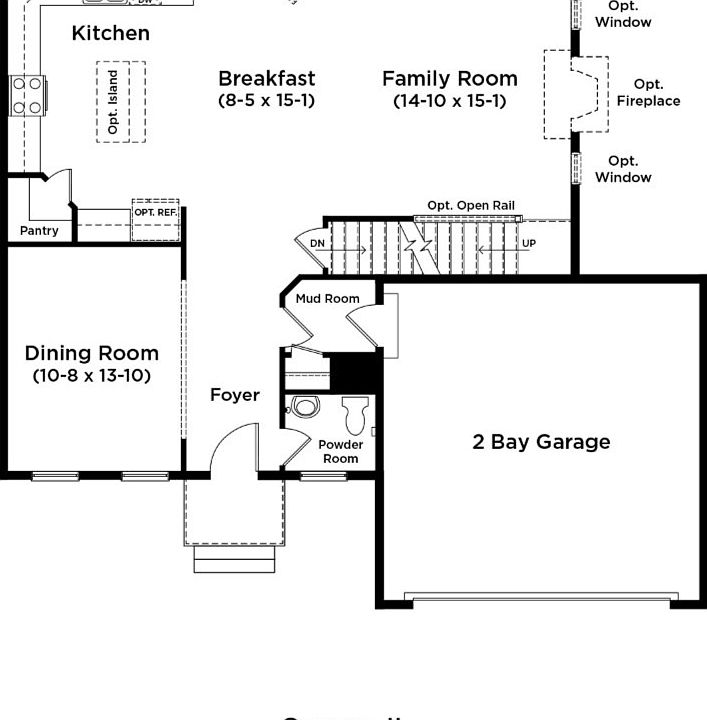 Cypress II Plan, Springdale Farm Single Family Homes, Gerrardstown, WV