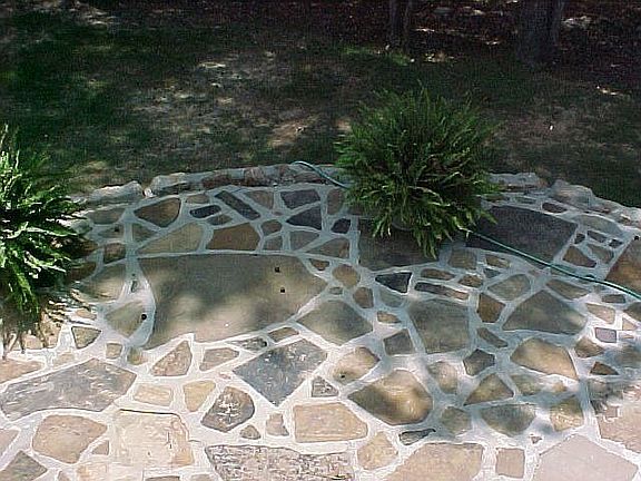 FLAGSTONE PATIO AND DECK