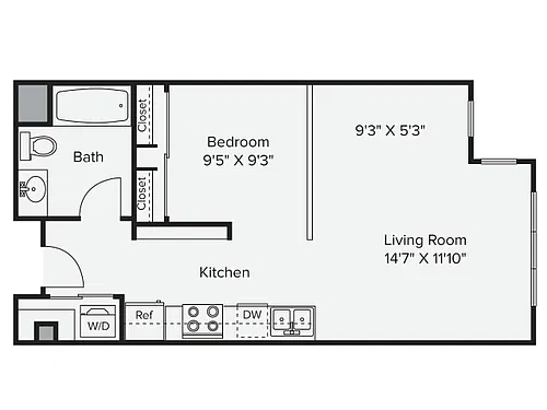 Floor plan Studio - SA-3