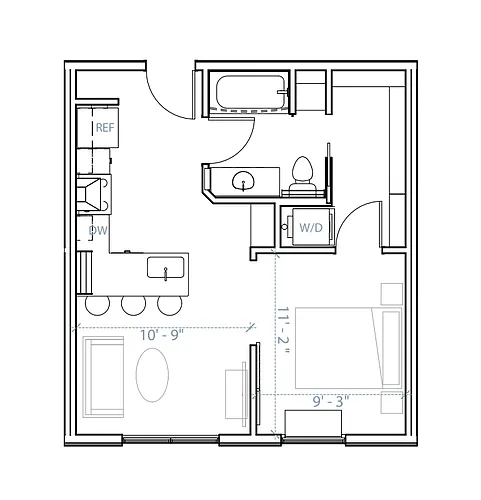 Floor plan NoLo East - A5