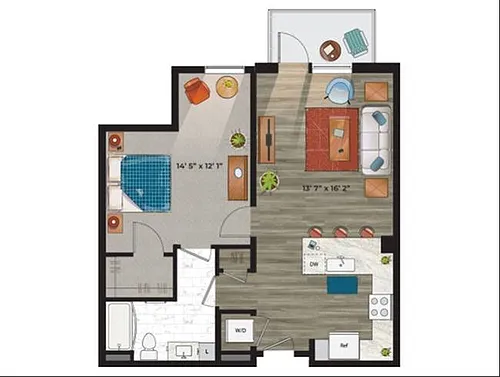 Floor plan A4a