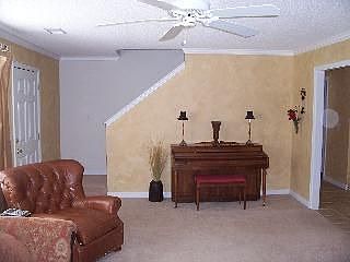 Family room towards stairs