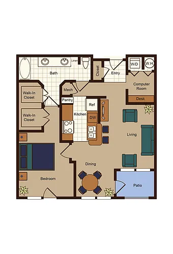 Floor plan A3PR