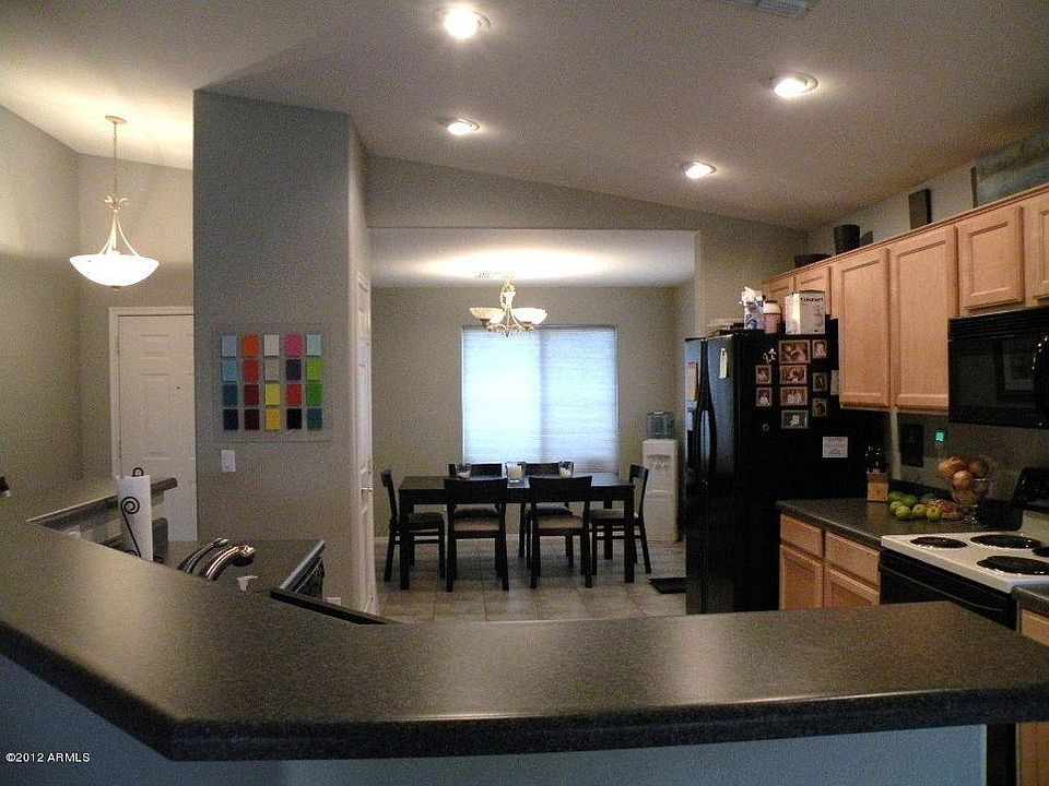 Photo taken before kitchen cabinets were replaced.