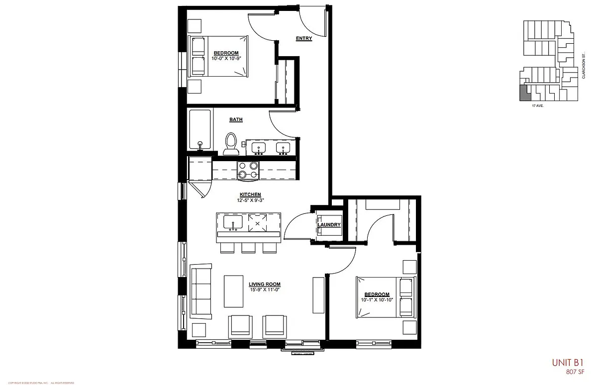 Floor plan B1