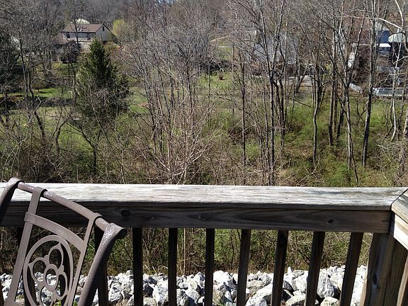 Back Deck overlooking woods