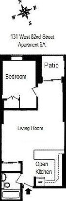 4th image of 131 W 82nd St APT 6A