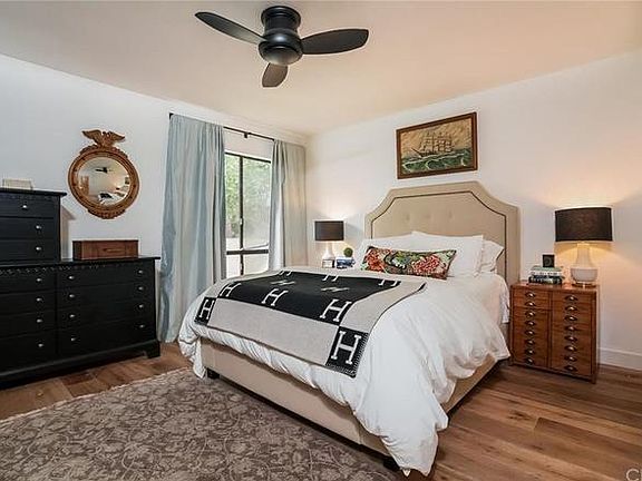 Master bedroom, has walk-in closet and ensuite bath.