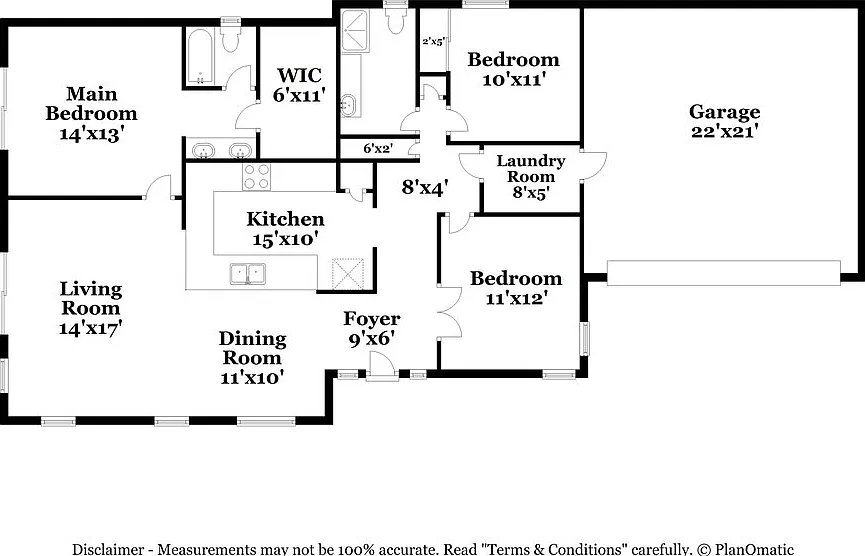 3 bed, 2.0 bath, 1416 sqft, $2,240 — Photo 2