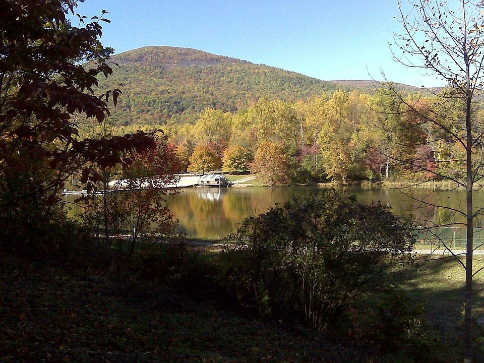 Lake Monacan & Crawford's Knob from lot
