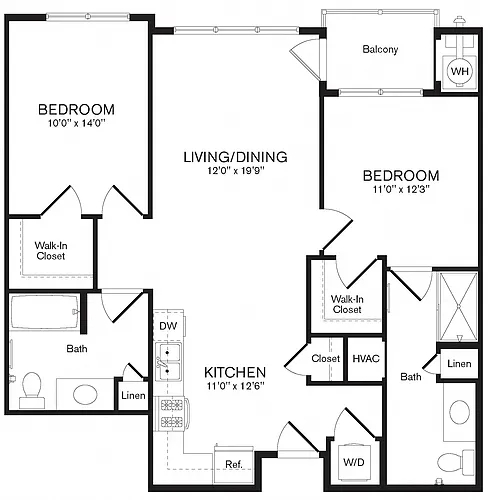 Floor plan Ash