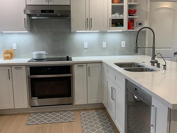Kitchen with new appliances