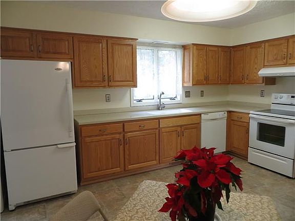 Includes stove, refrigerator and dishwasher