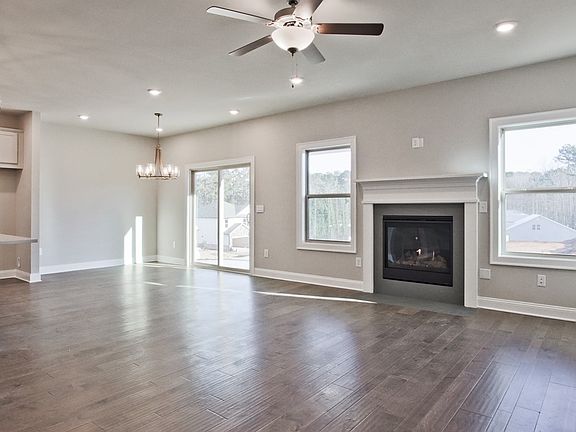 Chatham floorplan modeled at Bethany Manor in Snellville, GA.