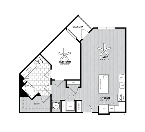 Floor plan Bohemian