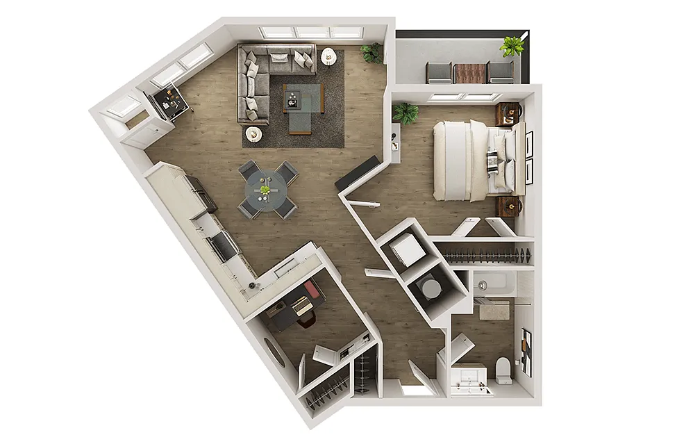 Floor plan A12D
