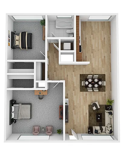 Floor plan B1