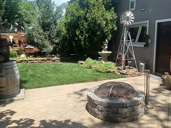 Backyard (private entrance location)