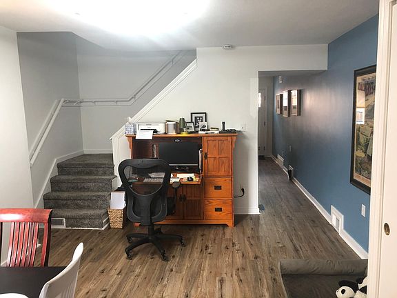 spacious dining room