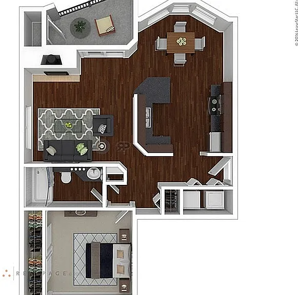 1x1 Floorplan 1x1 Floorplan