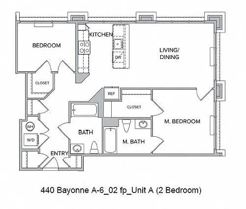 Floor plan BAY-28