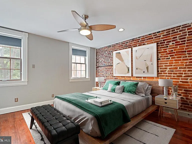 2nd floor bedroom (staged)