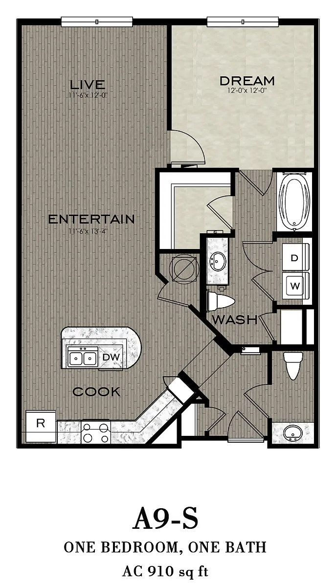 Floor plan A9S