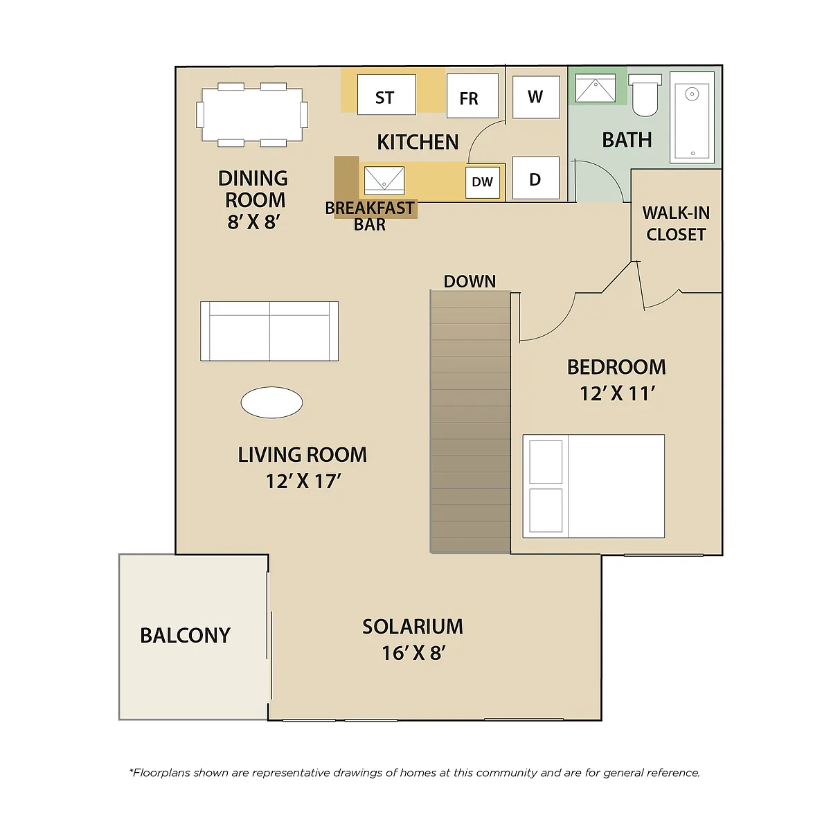 Floor plan Belvedere