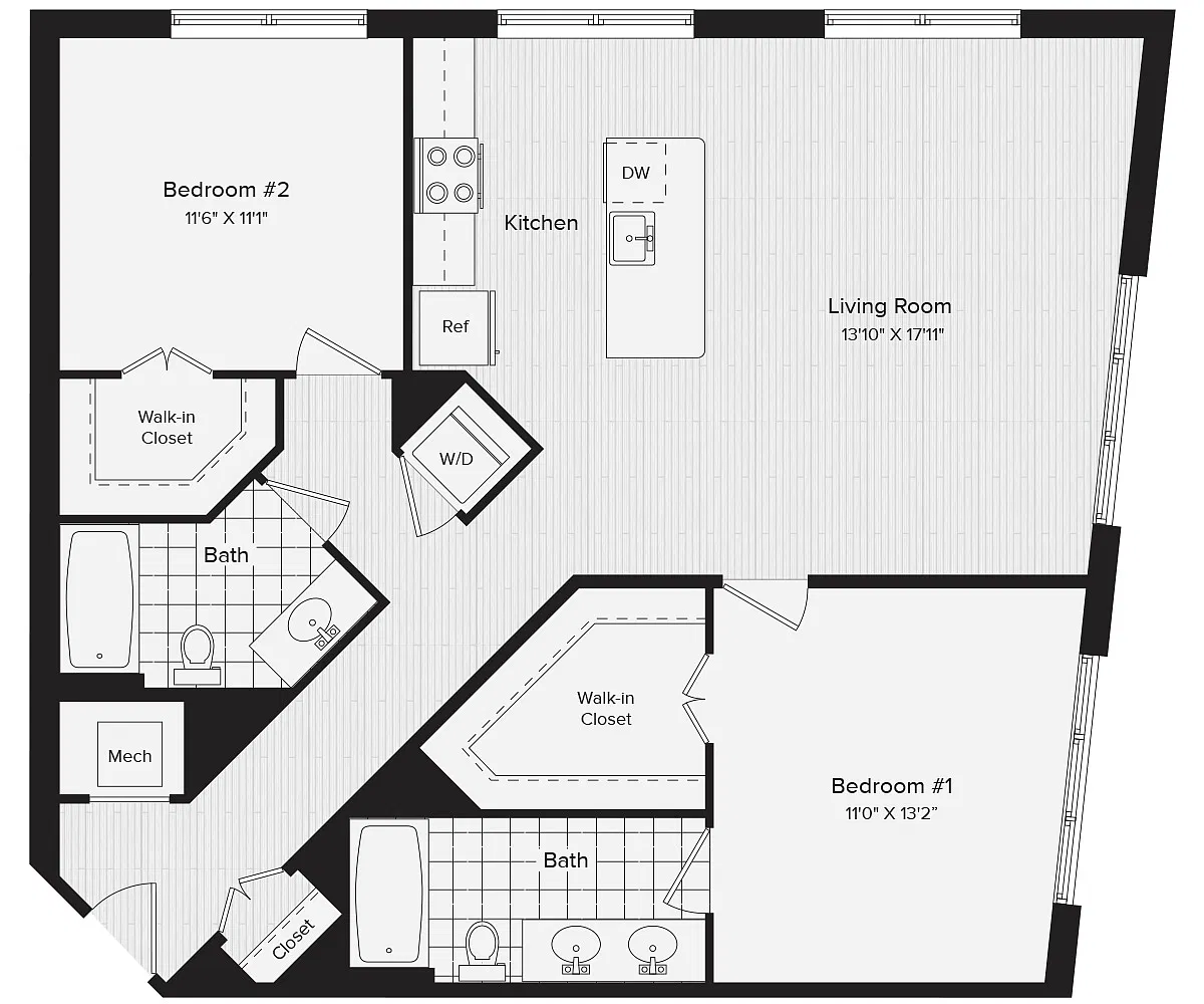Floor plan B13