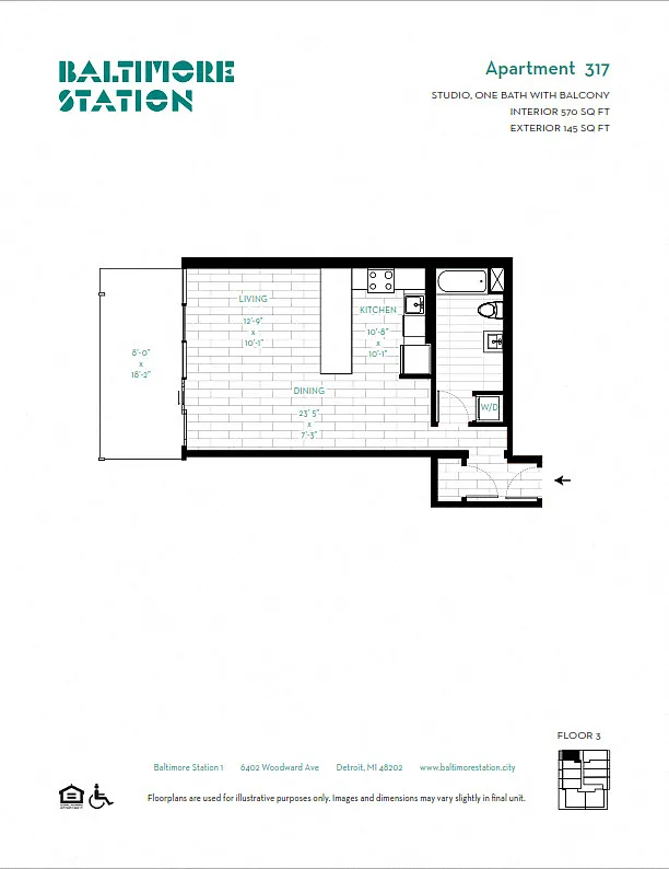Floor plan 317