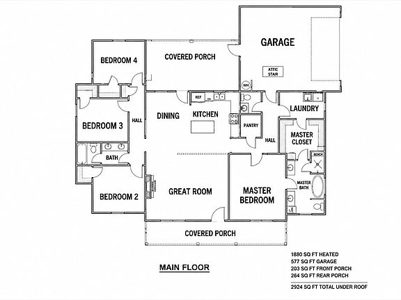 2nd image of 1527 Lantuck Rd