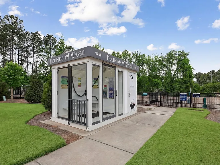 On-site pet spa