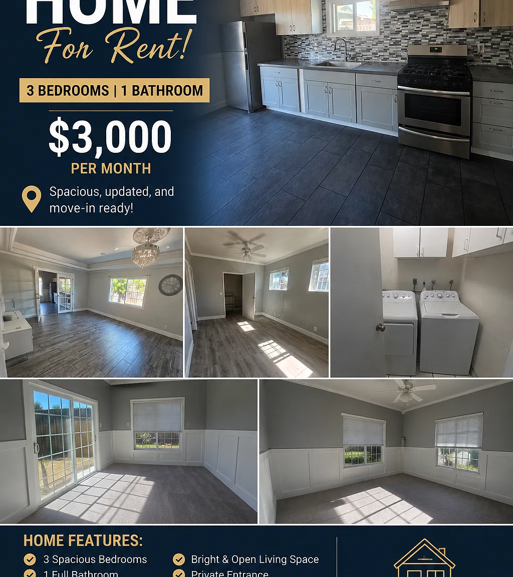 3 bed, 1478 sqft, $3,000 — Photo 1