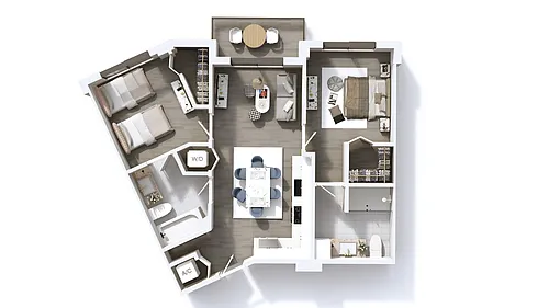 Floor plan B6