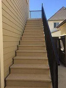 Private Entry stairs