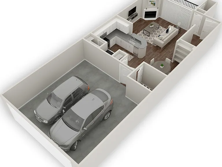Ashland Townhomes floor plan Lowry Park